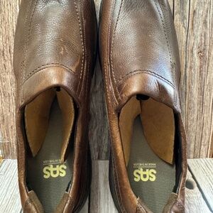 Men’s SAS Cruise On Loafers Brown Leather Size 11.5 M - New in Box